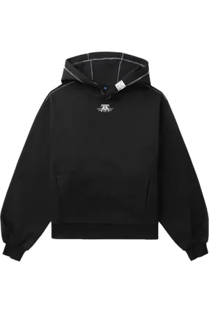 Ader Error Logo-embroidered hoodie
