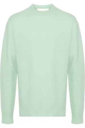 Jil Sander Ribbed-trim wool jumper