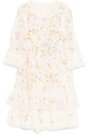 Needle & Thread Sequin bloom dress