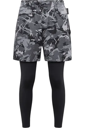 Philipp Plein Camouflage-print drawstring short