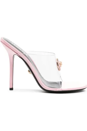VERSACE Alia 120mm satin mules
