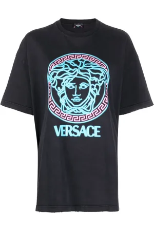 VERSACE Medusa-appliqu?? cotton T-shirt