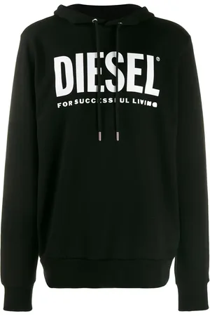 Diesel Logo print hoodie