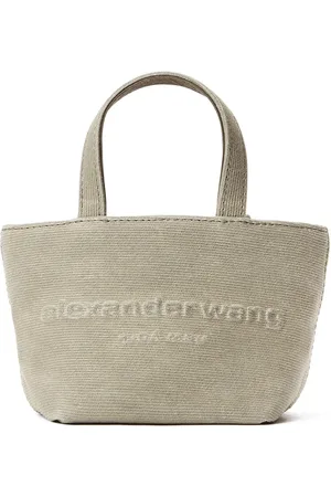Alexander Wang Mini Punch logo-embossed leather tote bag