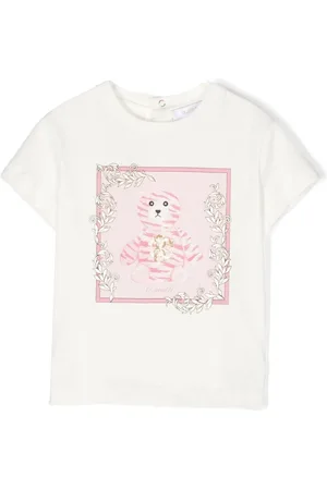 Roberto Cavalli Bear-print cotton T-shirt