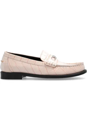 VERSACE Crocodille-effect loafers