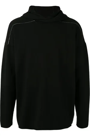 ISABEL BENENATO Contrast stitched hoodie