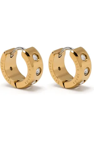 Kate Spade Set In Stone Chunky Huggies earrings