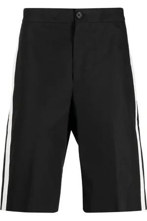 Alexander McQueen Side-stripe Bermuda shorts