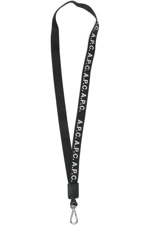 A.P.C. Logo-jacquard neck strap