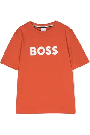 HUGO BOSS Logo-print cotton T-shirt
