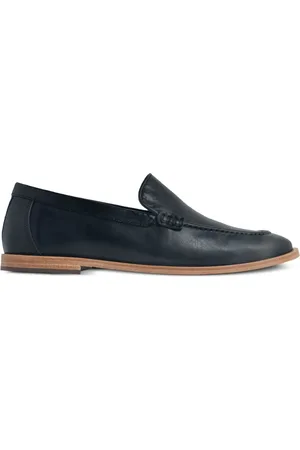 Blue Bird Stripe-detailing leather loafers
