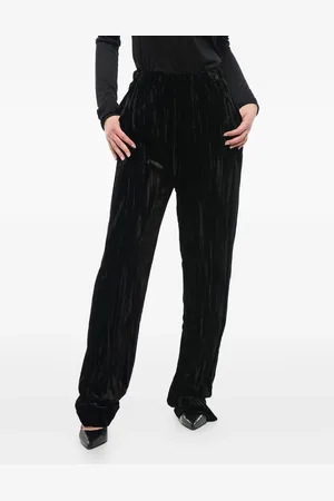 Balenciaga Velvet flared trousers