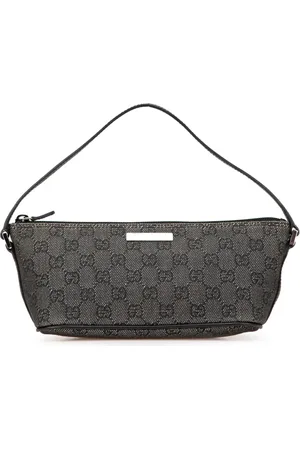 Gucci 2000-2015 GG Denim Boat shoulder bag
