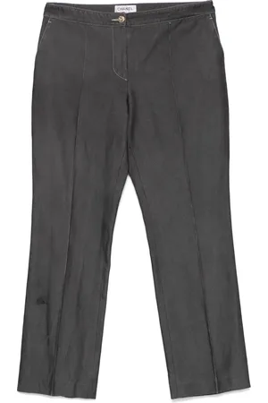 CHANEL 2004 twill trousers