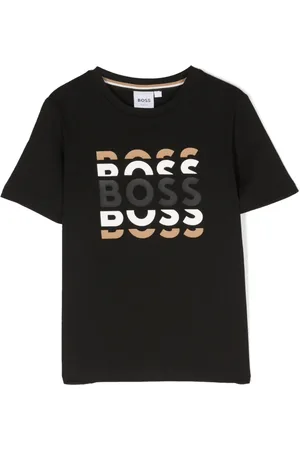 HUGO BOSS Logo-print cotton T-shirt
