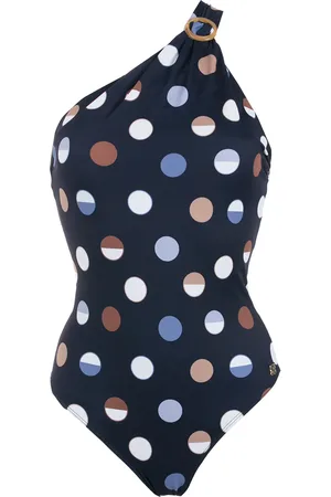 Brigitte Helena polka dot swimsuit