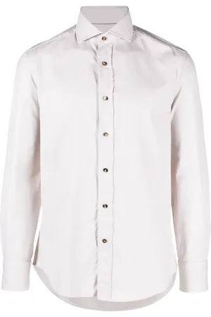 Brunello Cucinelli Button-up cotton shirt