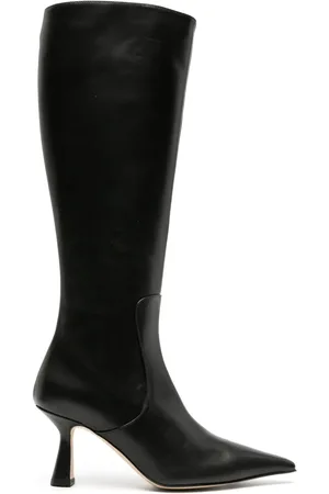 Aeyde Esme 75mm knee-high leather boots