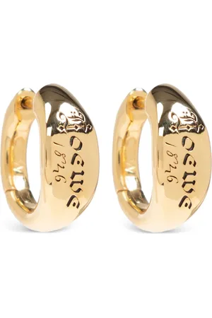 Loewe Logo-engraved earrings