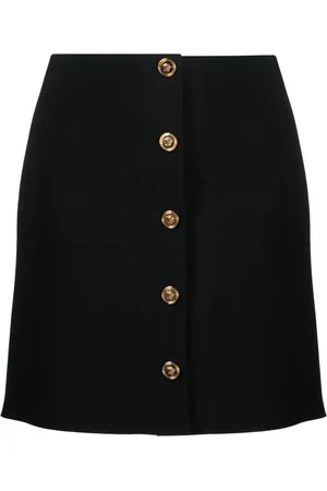 VERSACE Medusa cr??pe miniskirt