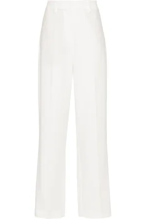 Brunello Cucinelli Pressed-crease straight-leg trousers