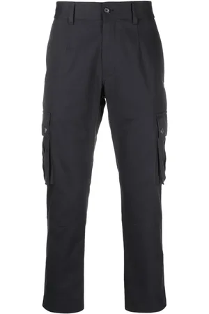 Dolce & Gabbana DG Essentials logo-plaque cargo trousers