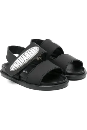 Dsquared2 Logo-appliqu?? leather sandals
