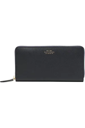 SMYTHSON Leather zip-up wallet