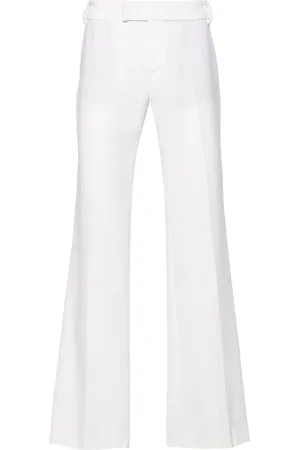 Roberto Cavalli Flared virgin wool trousers