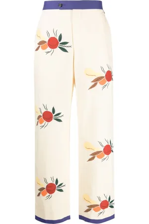 BODE Patch-detail cropped trousers