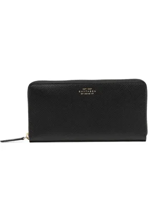 SMYTHSON Zipped leather purse