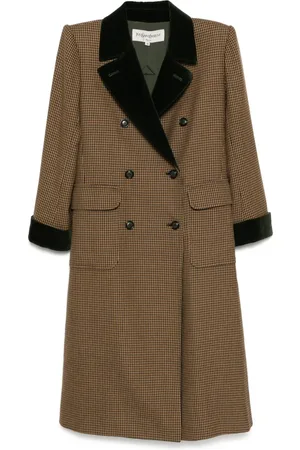 Saint Laurent 1990-2000s double-breasted coat