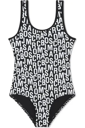 Marc Jacobs Logo-print scoop-neck swimsuit