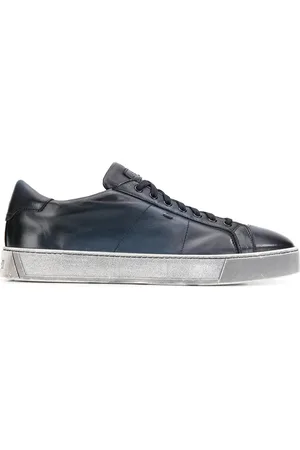 santoni Ombr??-effect low-top sneakers