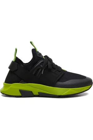 Tom Ford Logo-patch lace-up sneakers