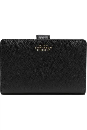SMYTHSON Bi-fold leather purse