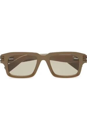 Ermenegildo Zegna Square-frame sunglasses