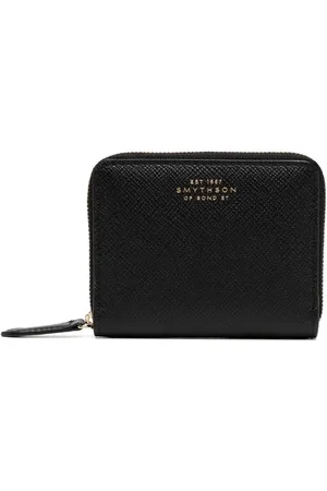 SMYTHSON Zipped leather purse