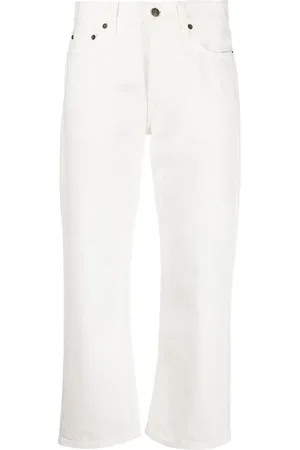 The Row Cropped straight-leg jeans