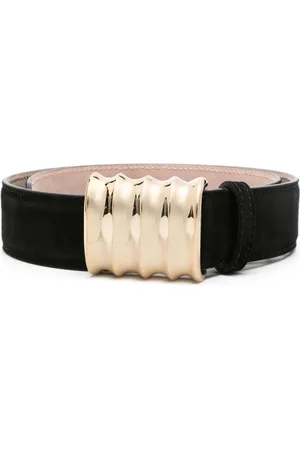 Khaite Medium Julius suede belt