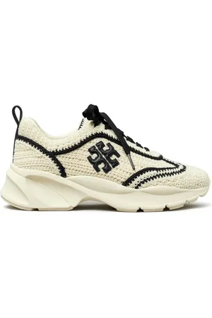 Tory Burch Good Luck crochet sneakers