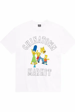 MARKET X The Simpsons Family-print T-shirt