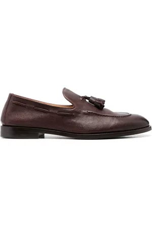 Brunello Cucinelli Tassel-detail leather loafers