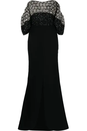 Saiid Kobeisy Off-shoulder beaded dress