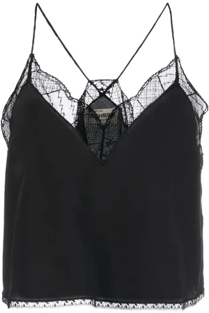 Zadig & Voltaire Christy lace-trim camisole