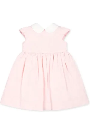 Fendi FF-jacquard cotton flared dress