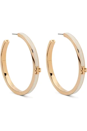 Tory Burch Kira hoop earrings
