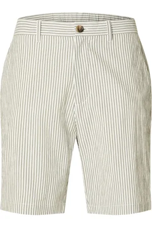 SELECTED Striped shorts