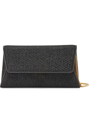 Tom Ford Nobile textured-lamé clutch